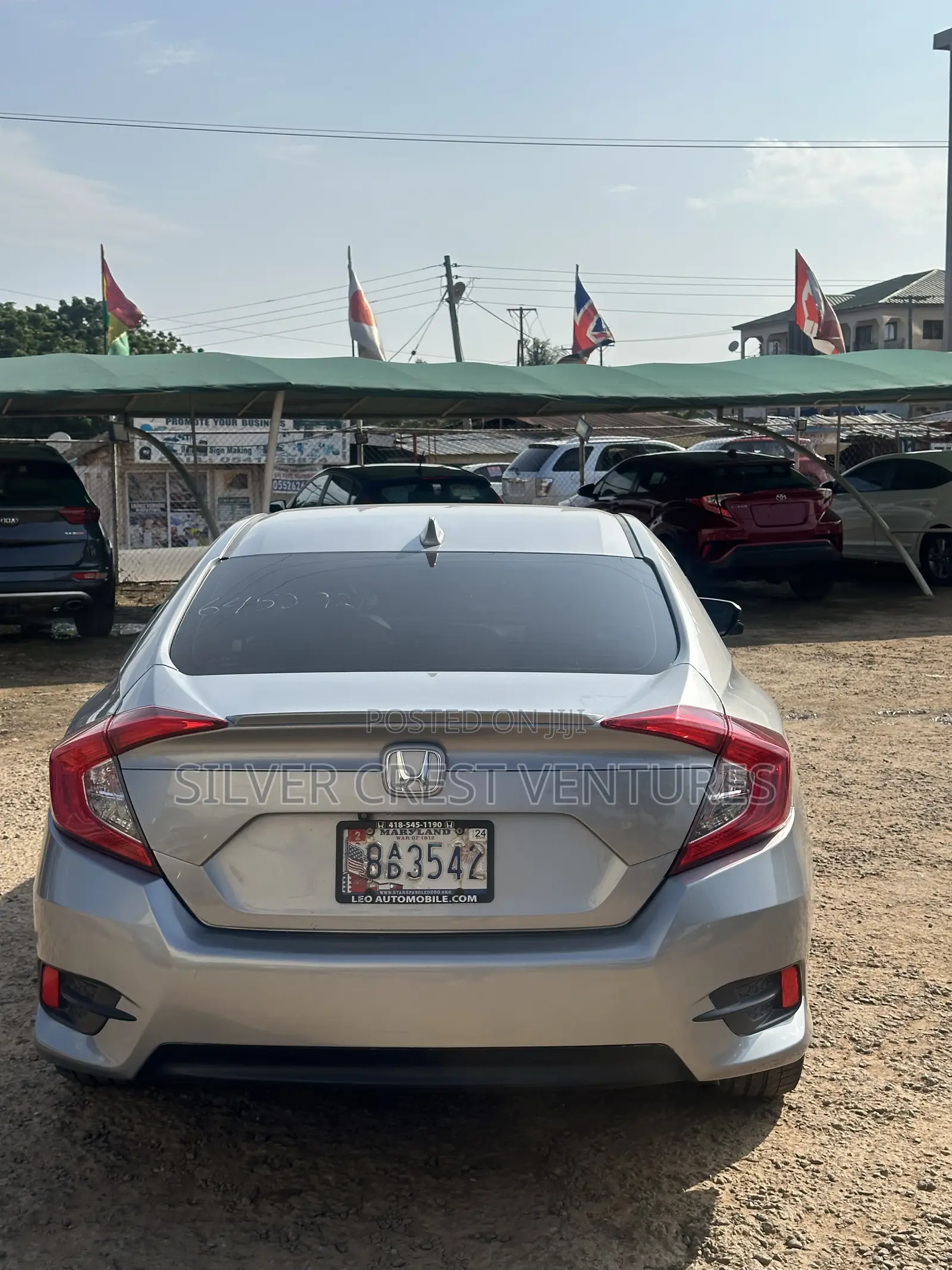 Honda Civic EX-L 4dr Sedan (1.5L 4cyl) 2016 Silver