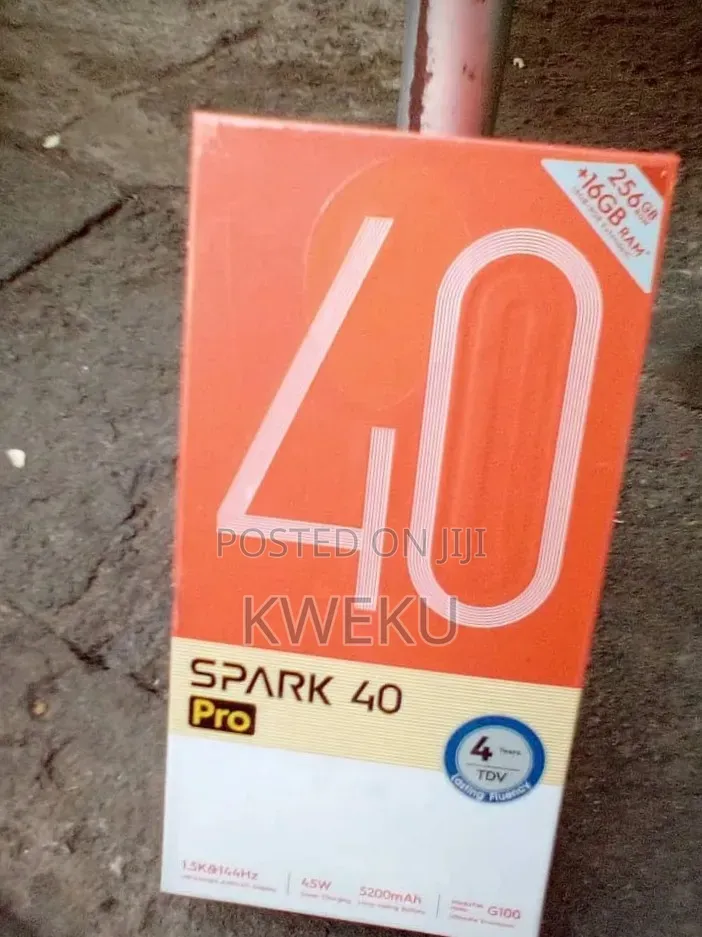 New Tecno Spark 40 Pro 256 GB Bronze