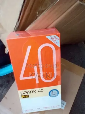 New Tecno Spark 40 Pro 256 GB Bronze