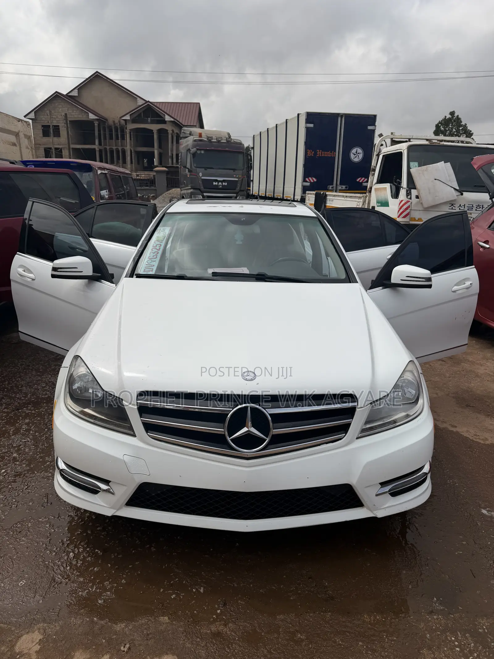 Mercedes-Benz C250 2014 White