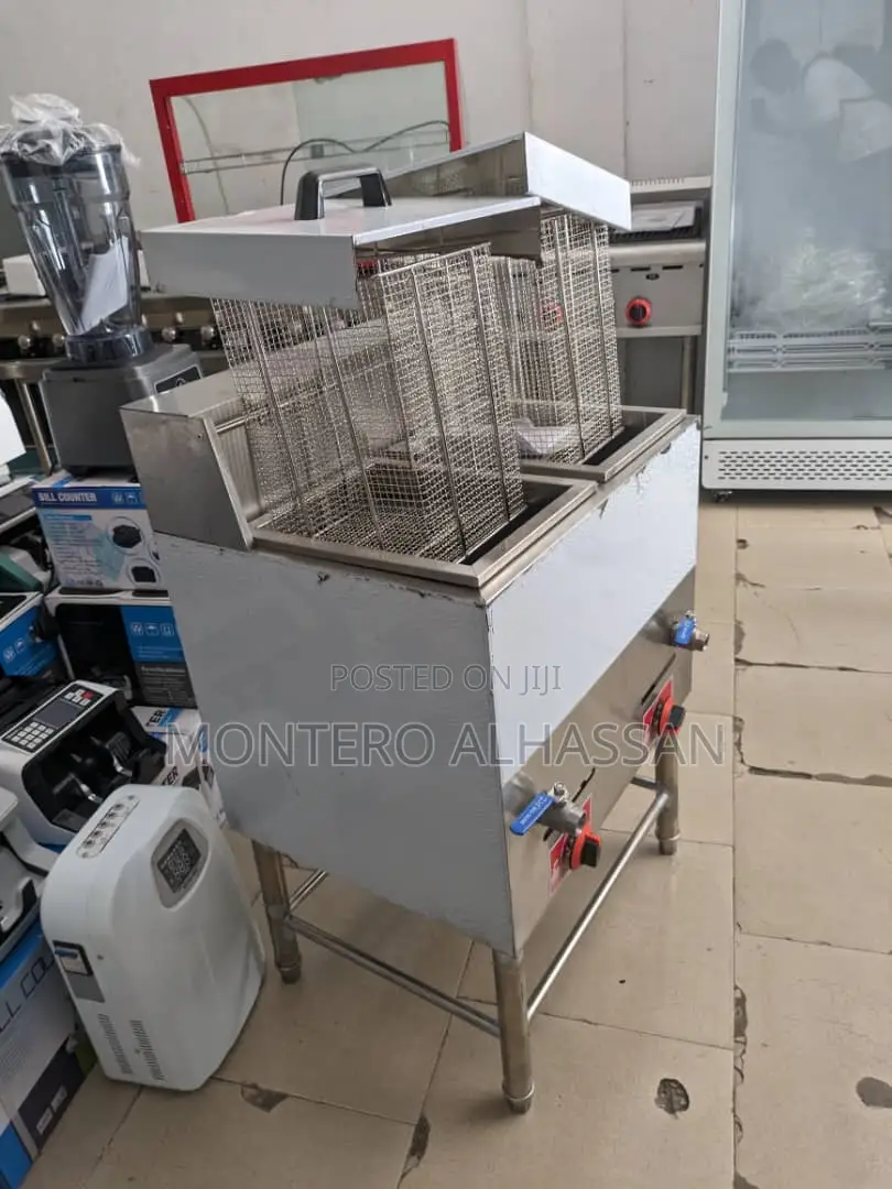 Standing Deep Fryer Double Tank 30Liters