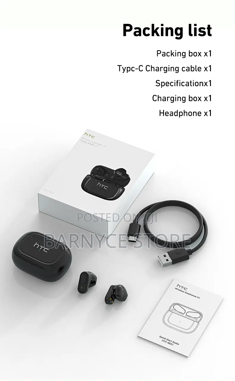 HTC NE51 AI Translation Earbuds in-Ear