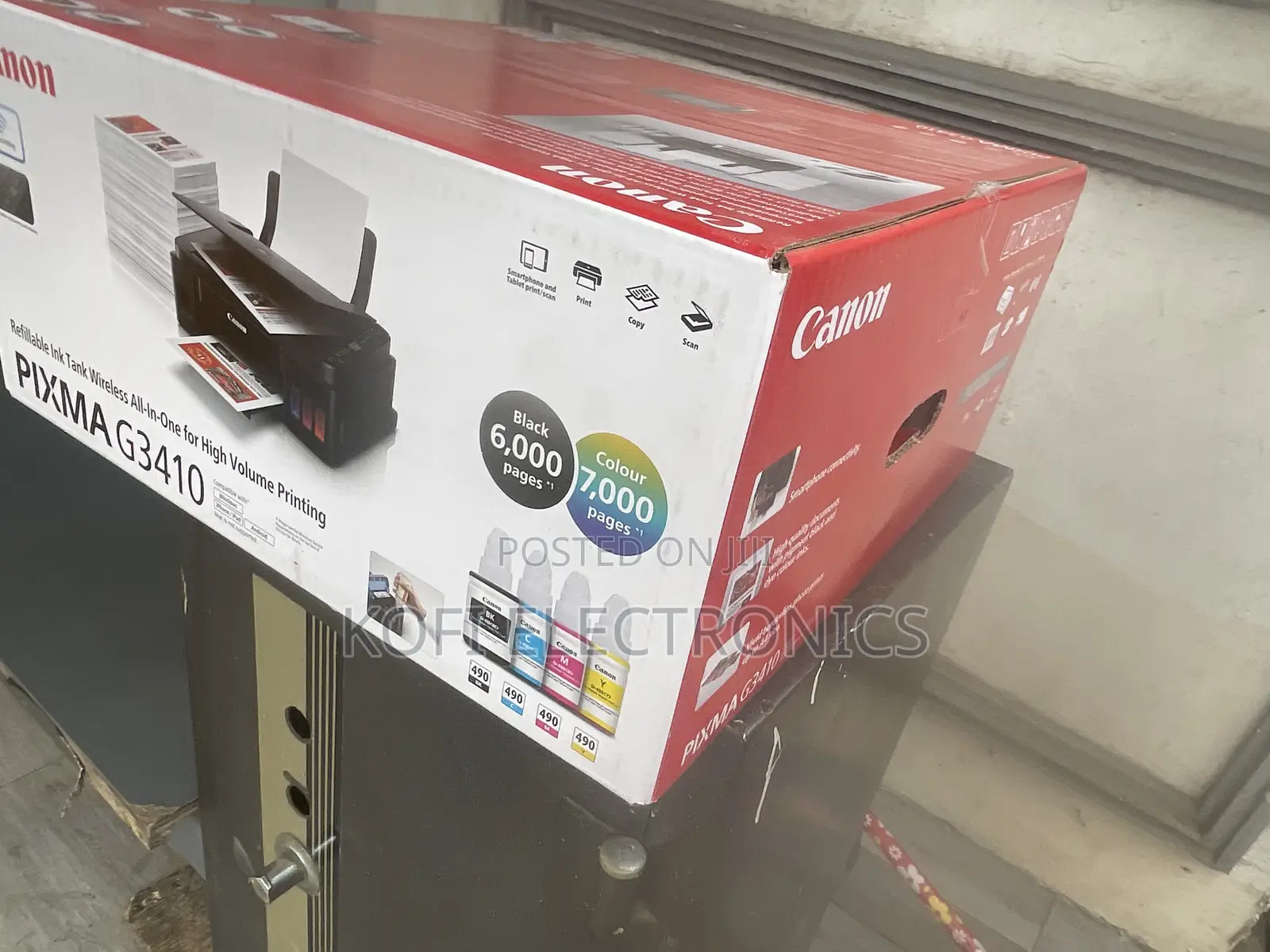 Canon PIXMA G3410 - Printers With a Fine Ink System