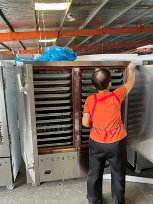 Gas Rice Steamer 24 Trays