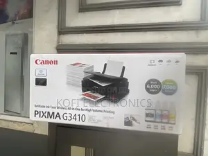 Low Cost of Printing Quality Canon PIXMA G3410 All in One Printer
