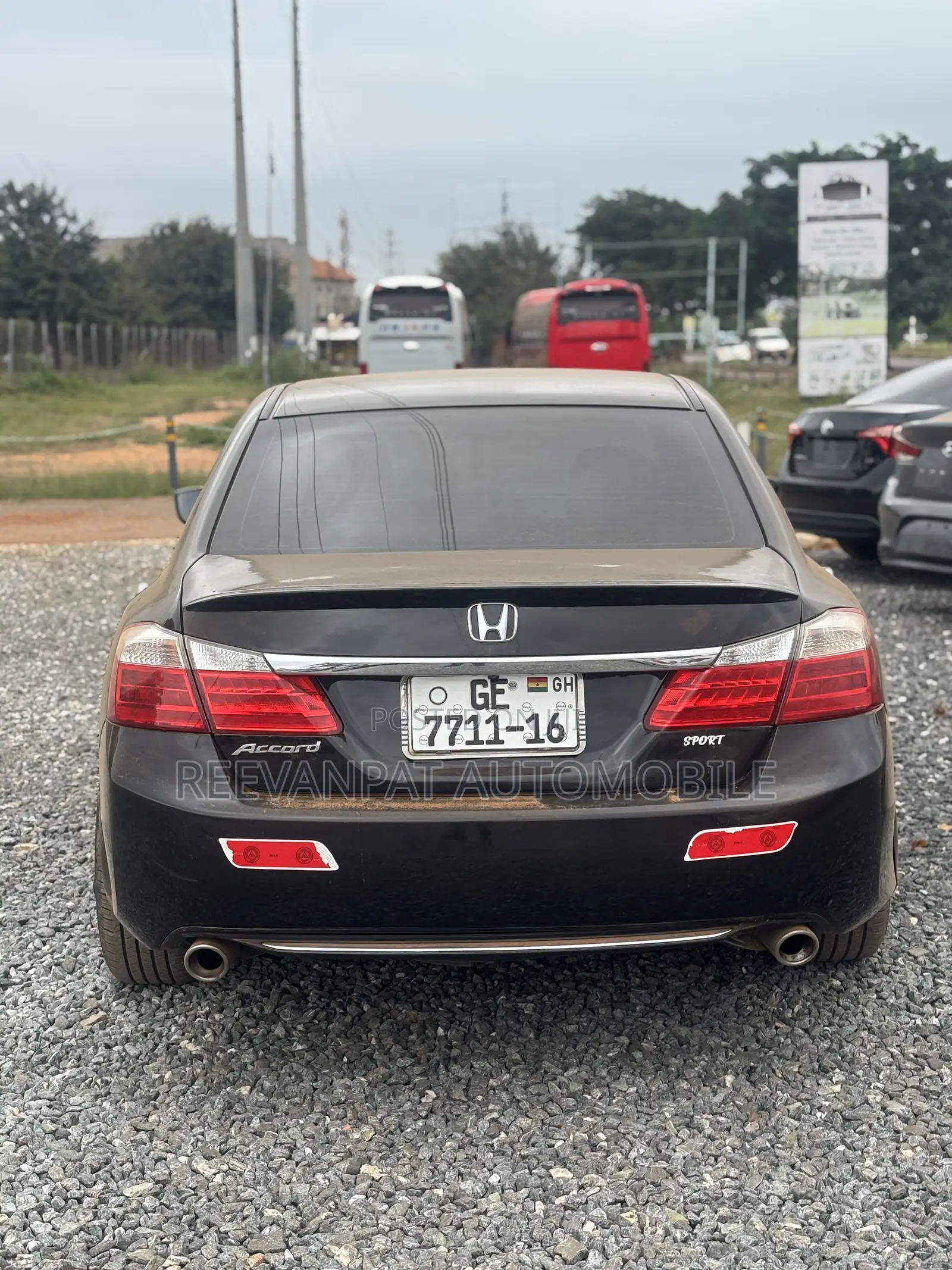 Honda Accord Sport 4dr Sedan (2.4L 4cyl CVT) 2015 Black