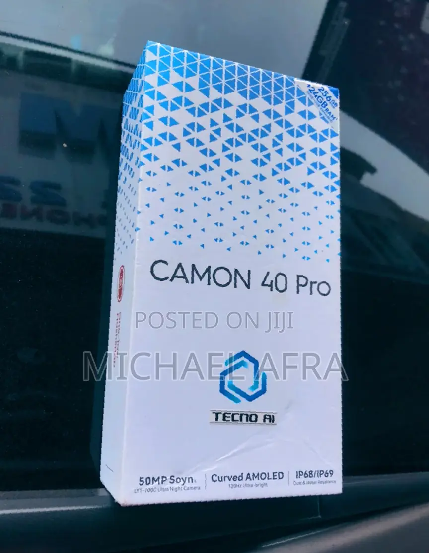 New Tecno Camon 40 Pro 5G 256 GB Blue