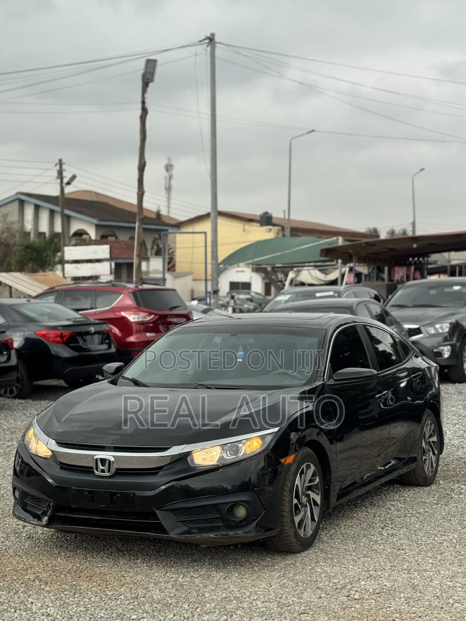 Honda Civic EX 4dr Sedan (2.0L 4cyl) 2017 Black