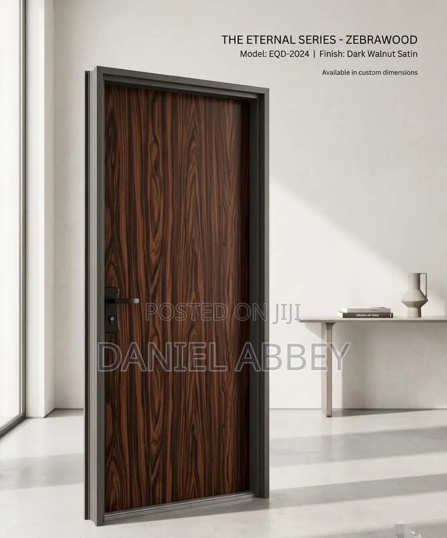 Security Doors (Pivot and Hinges) and Bedroom Doors.