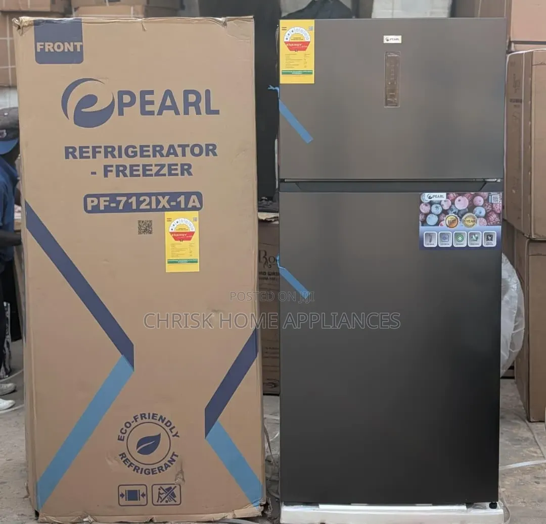 Pearl PF-712IX-1A 480L Top Freezer Refrigerator | Brand New