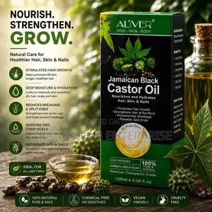 AL’IVER Jamaican Black Castor Oil – Hair Growth Care