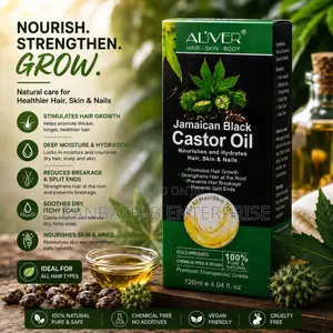 AL’IVER Jamaican Black Castor Oil – Hair Growth Care