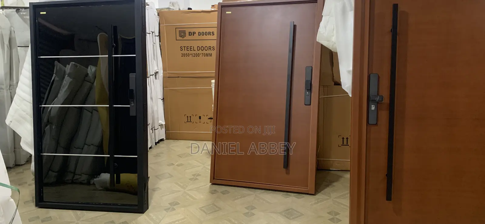 Security Doors (Pivot and Hinges) and Bedroom Doors.
