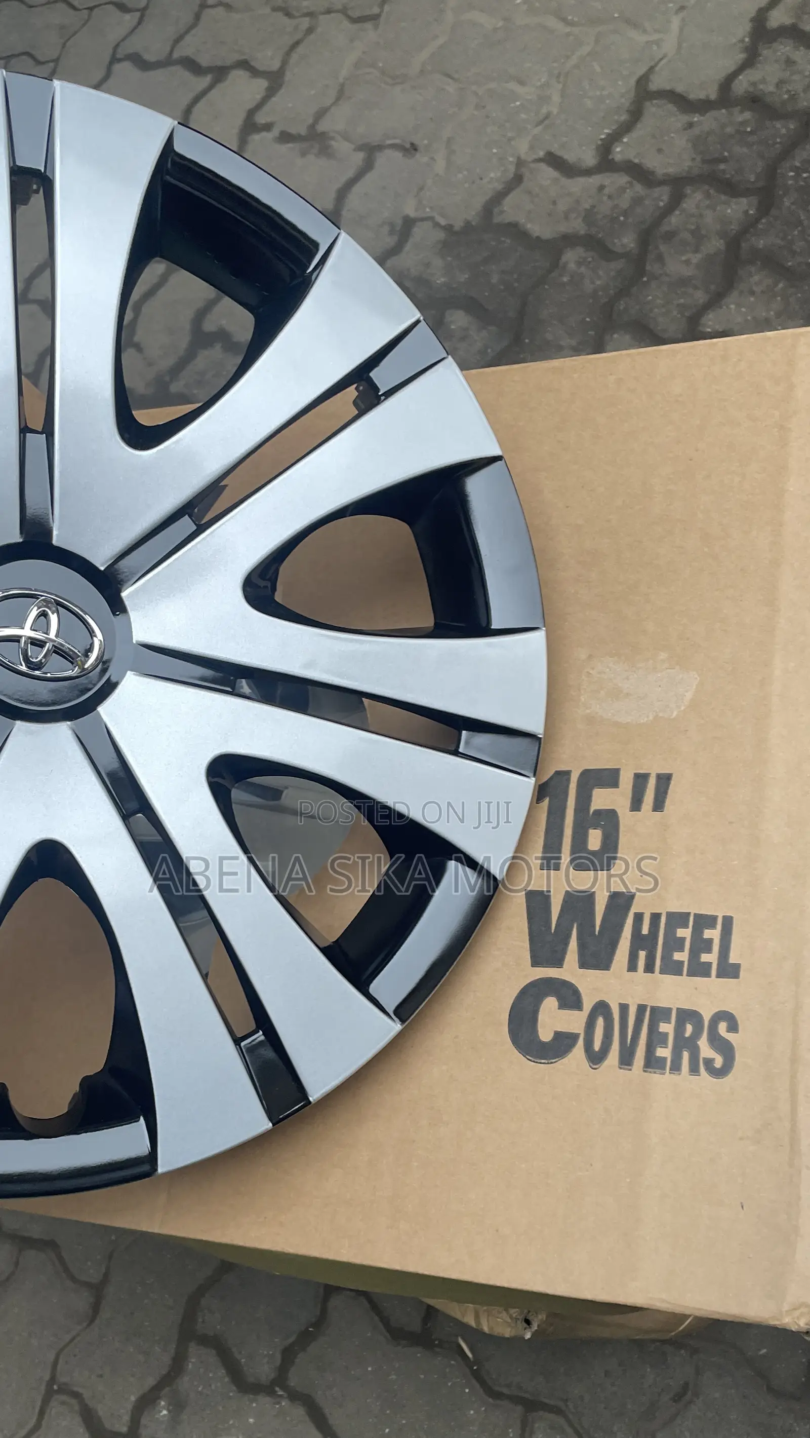 Wheel Cover Toyota Size 16 With Sticker