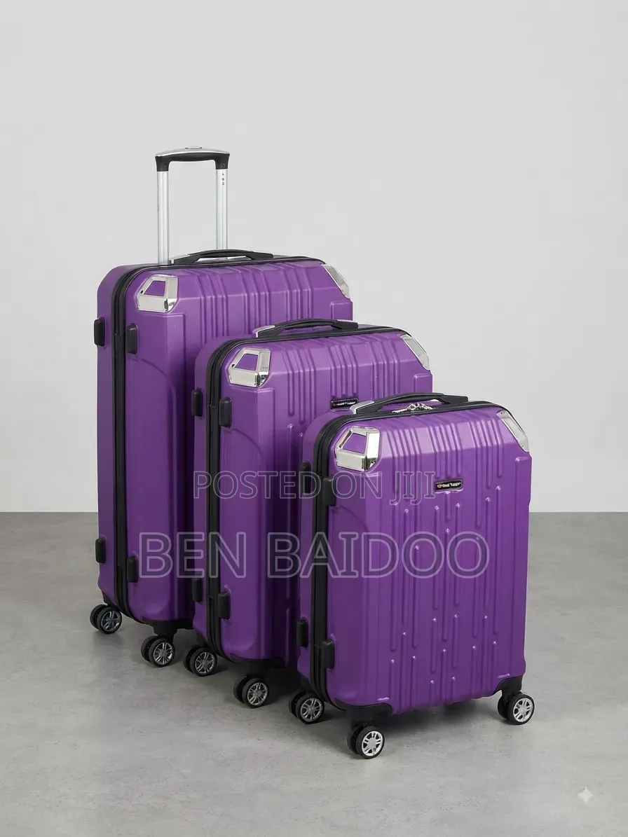 Plastic Luggage 3 Set(Comfort Durability)