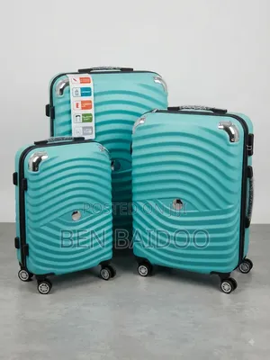 Plastic Luggage 3 Set(Comfort Durability)