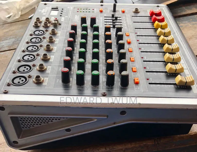 6 Channel Powered Mixer