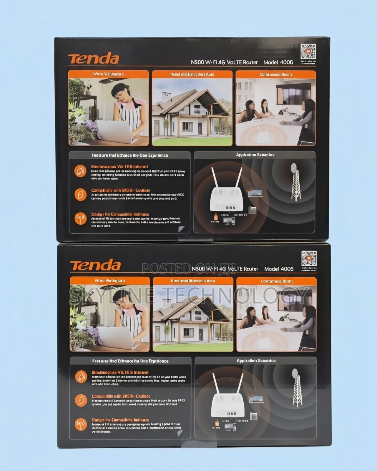 Tenda High Speed 4G LTE All Networks Router.