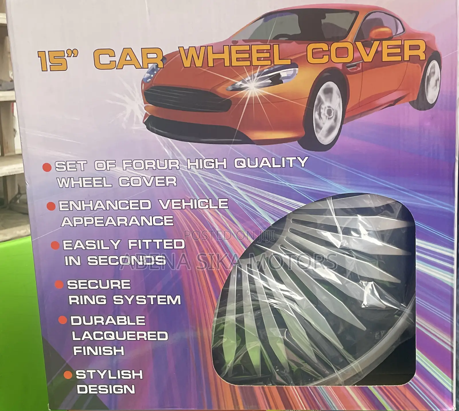 Size 15 Car Wheel Cover
