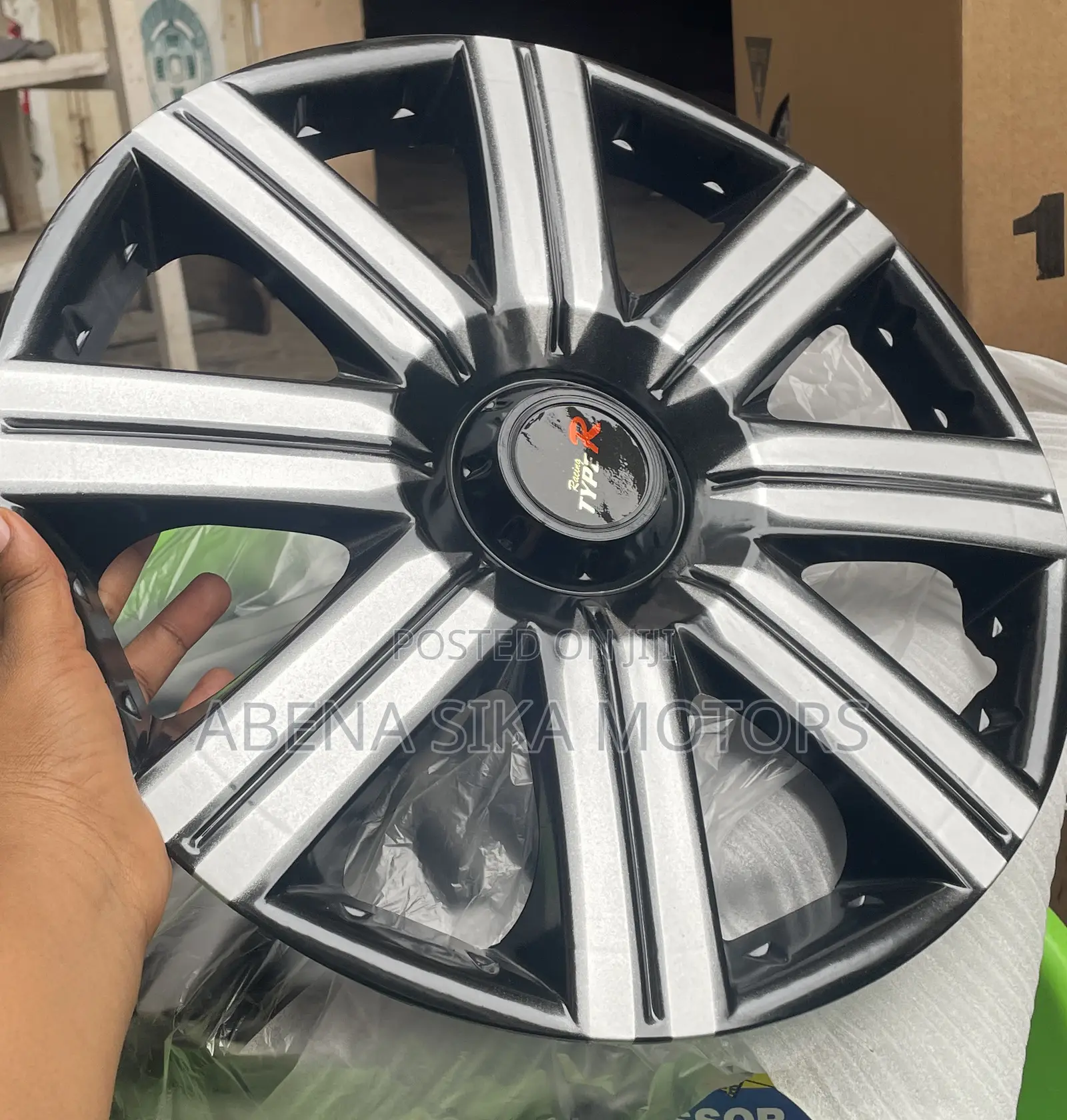 Size 15 Wheel Cover Set to 4 With Rings