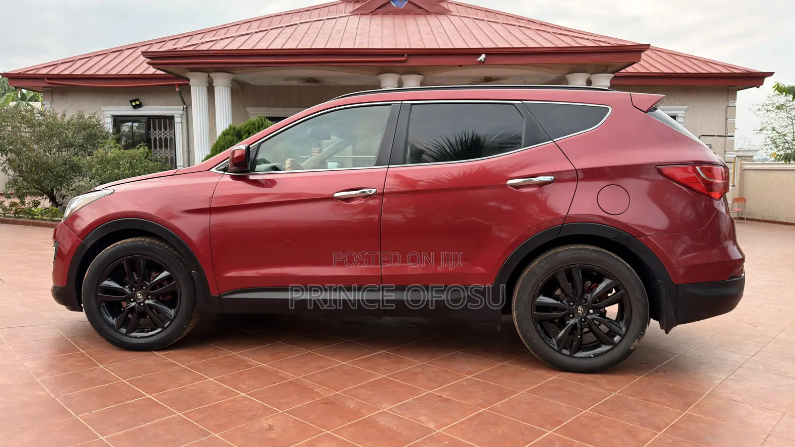 Hyundai Santa Fe 2014 Red