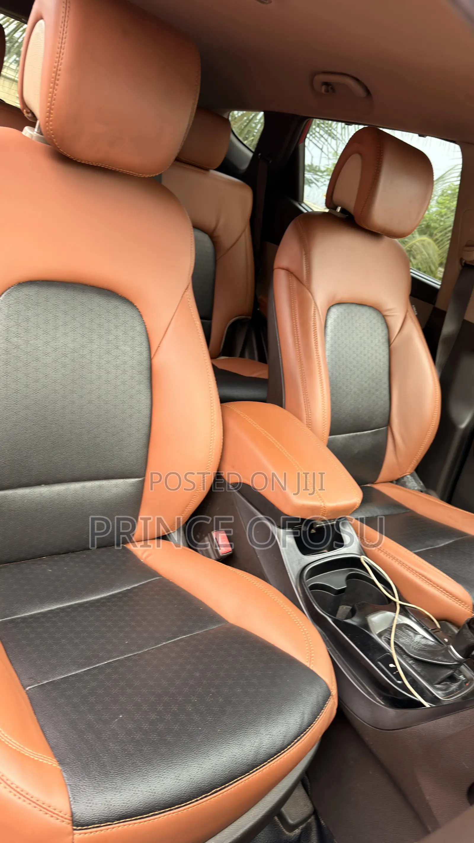 Hyundai Santa Fe 2014 Red