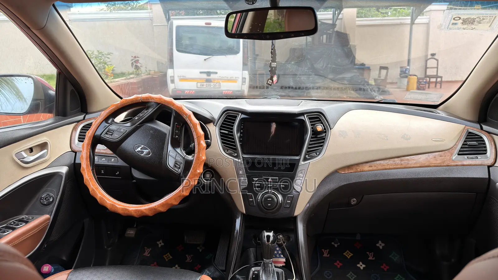 Hyundai Santa Fe 2014 Red