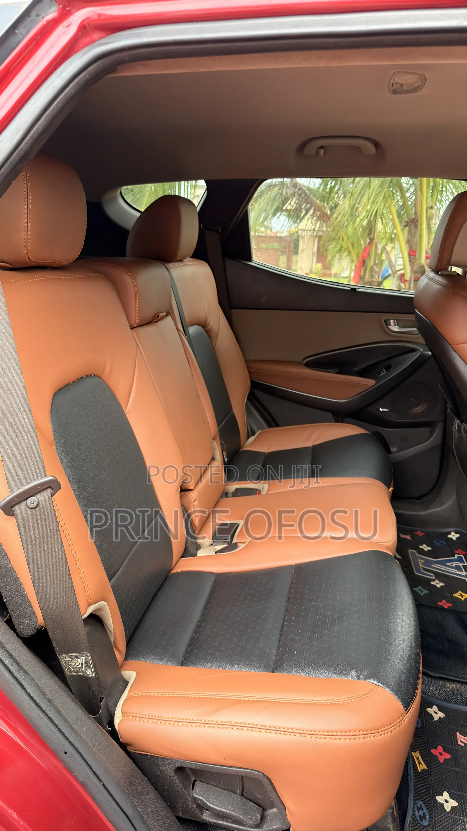 Hyundai Santa Fe 2014 Red