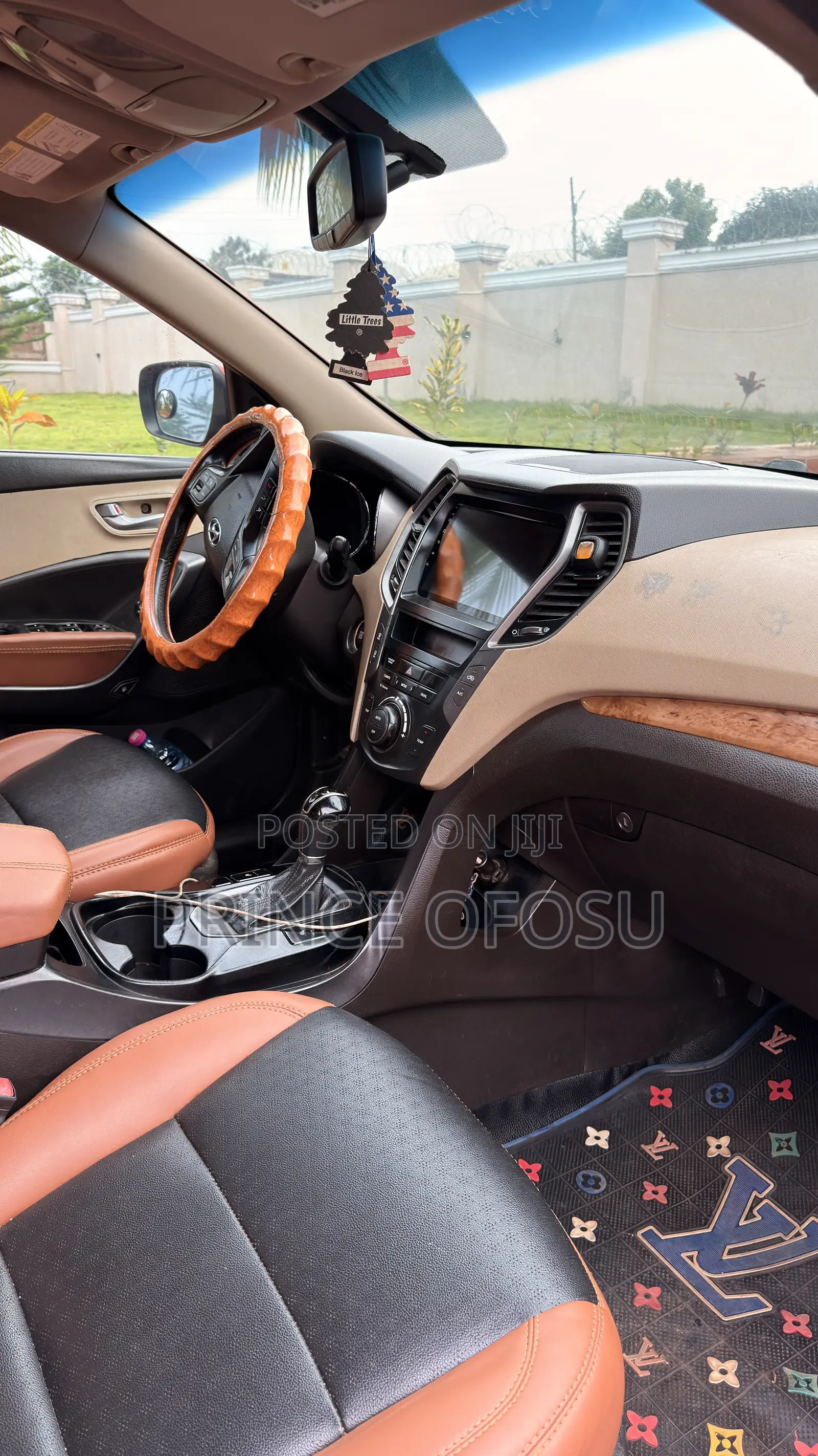 Hyundai Santa Fe 2014 Red