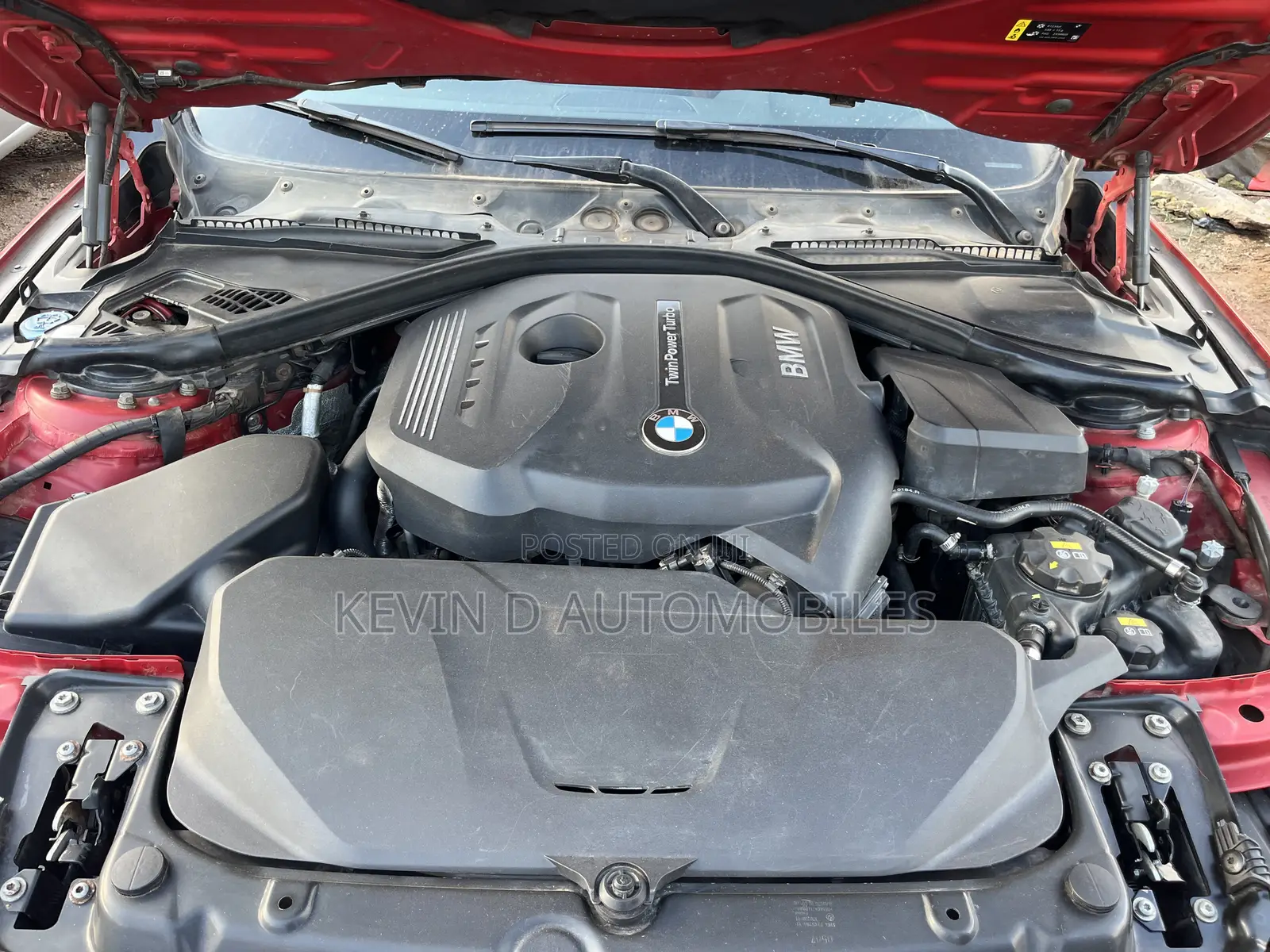 BMW 330i 2017 Red