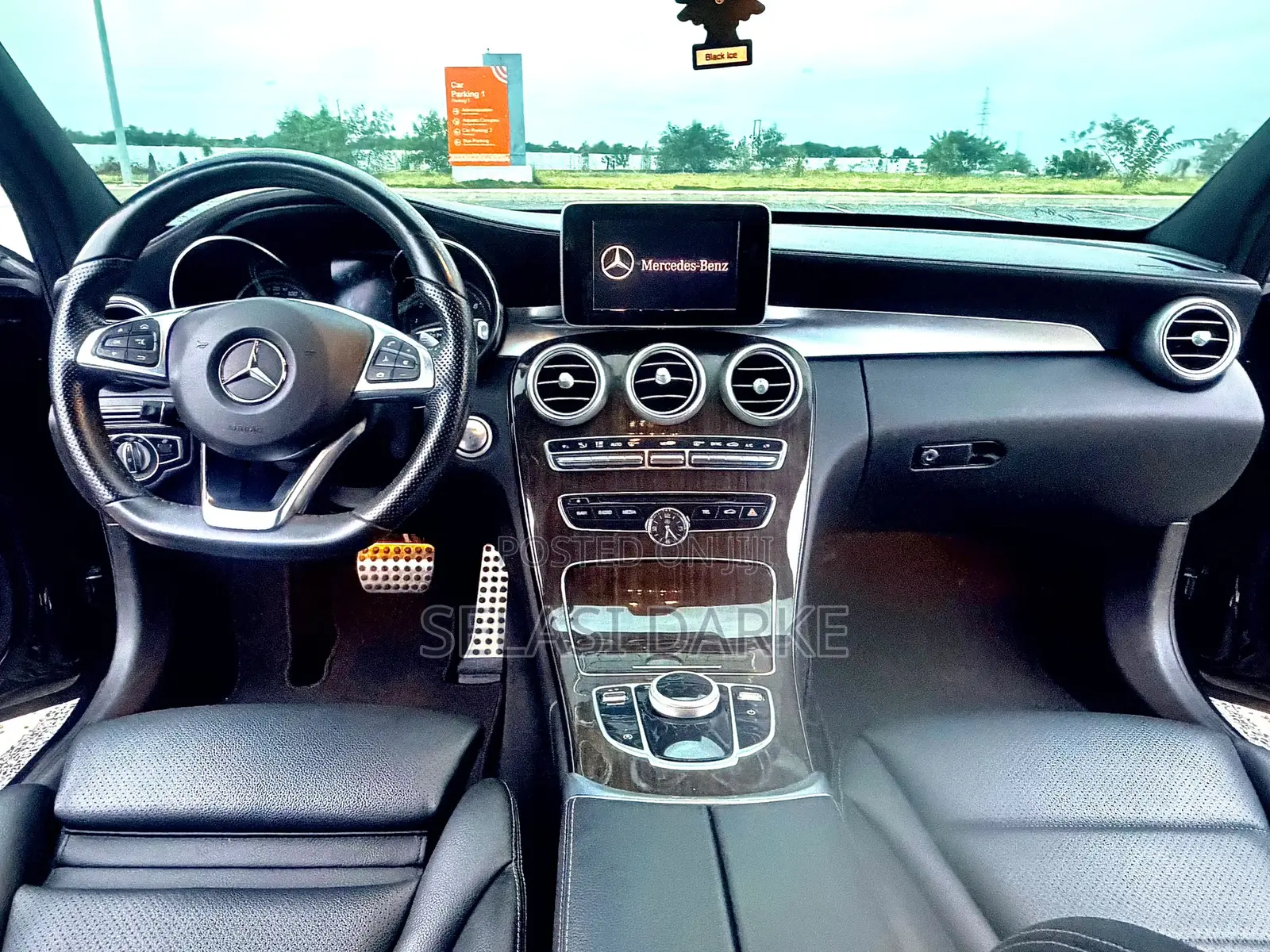 Mercedes-Benz C300 Luxury 4matic Sedan AWD (2.0L 4cyl 7A) 2017 Blue