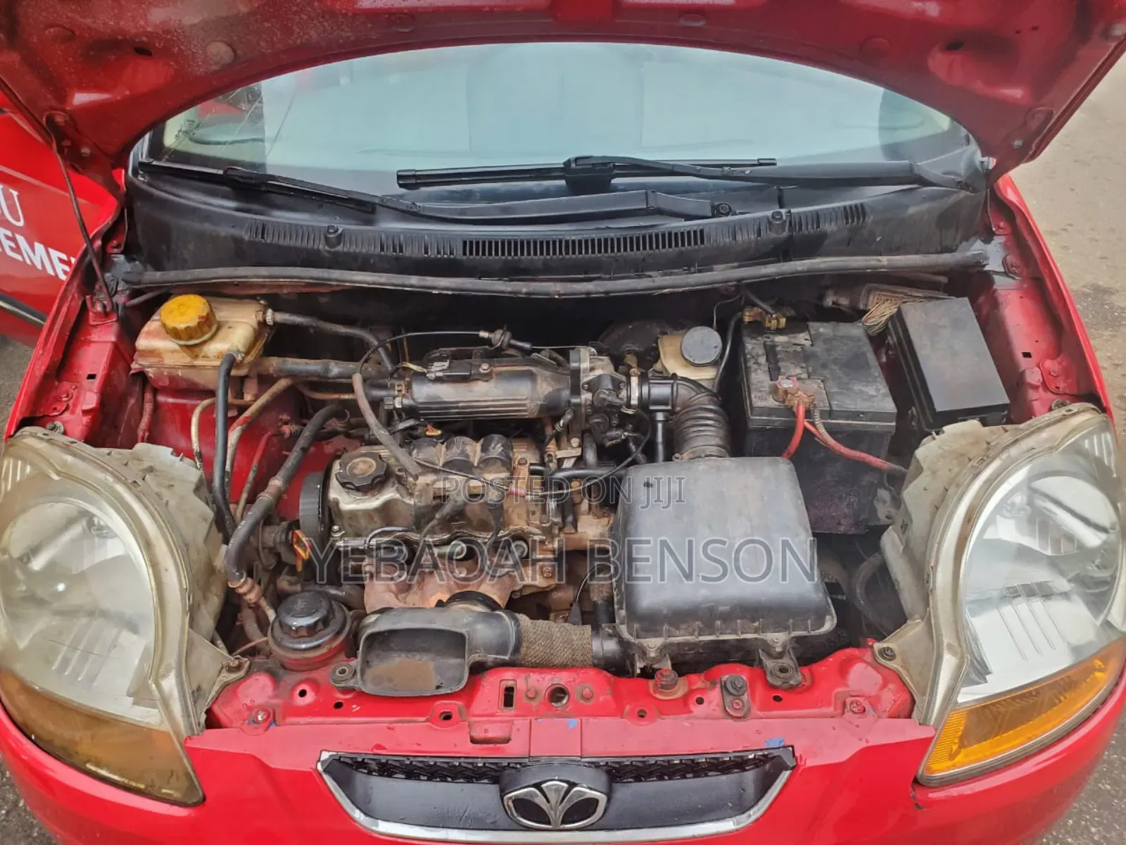 Daewoo Matiz 2009 Red