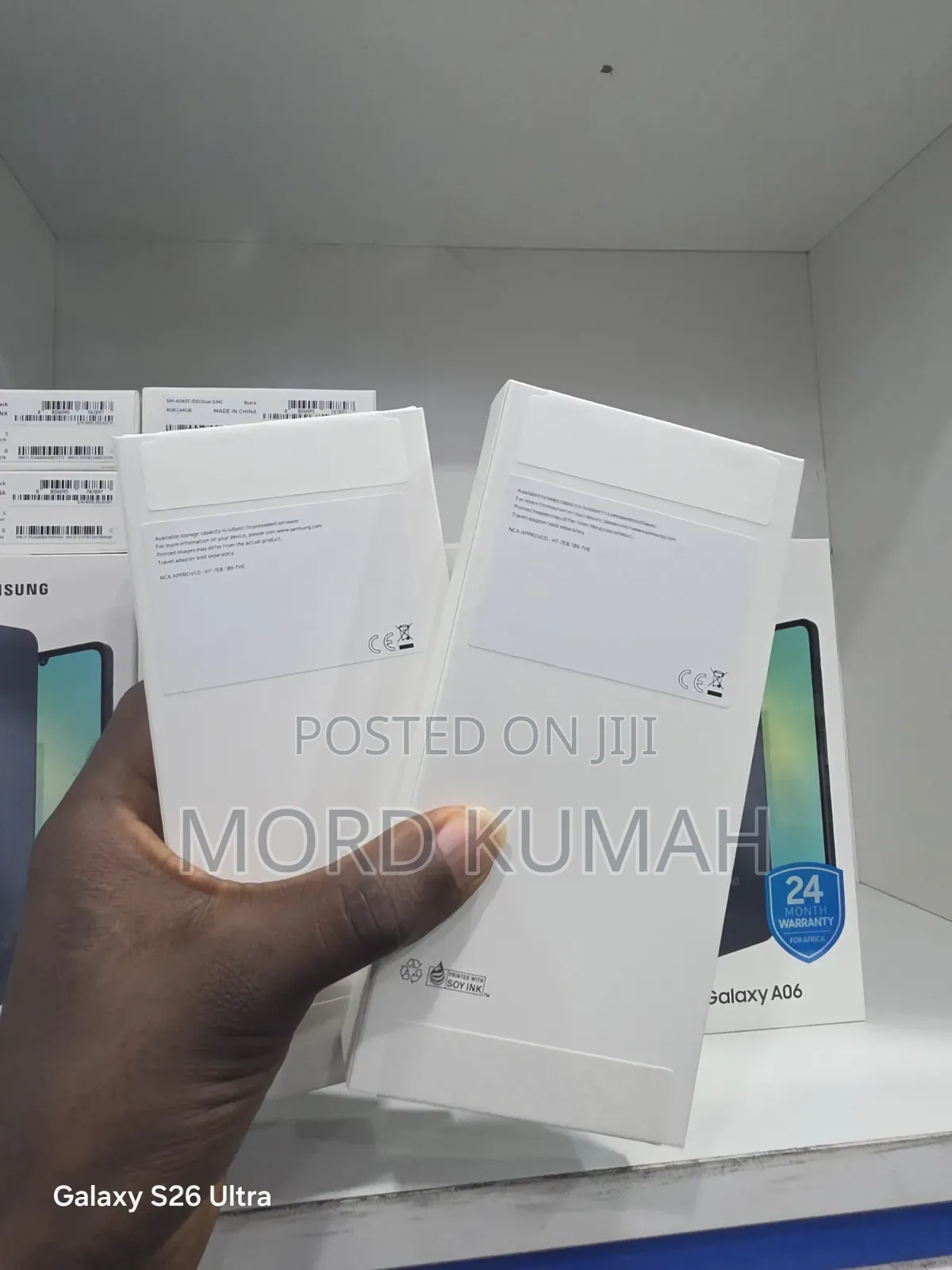 New Samsung Galaxy A06 64 GB Gold