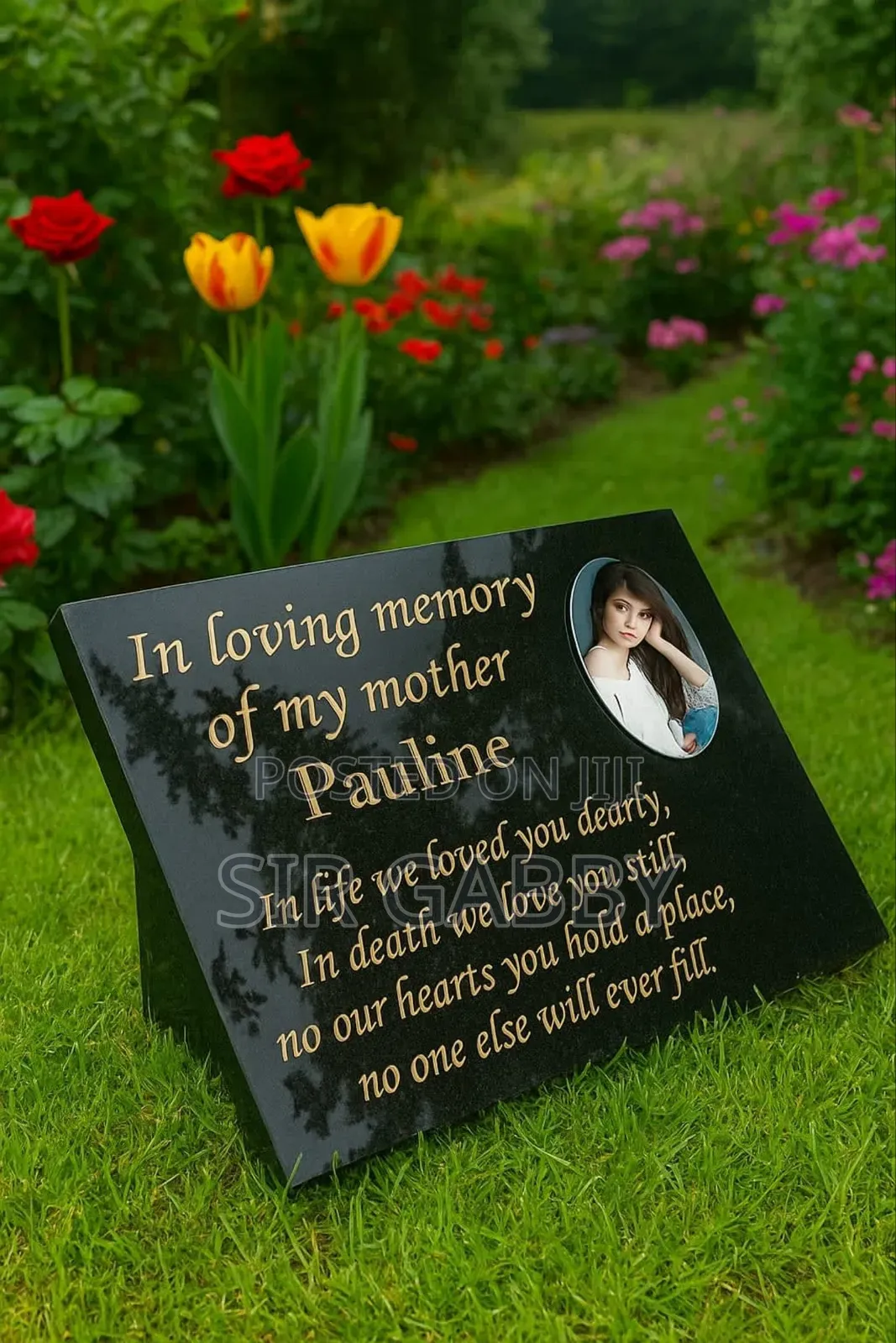 Granite Stones Memorial Plaque