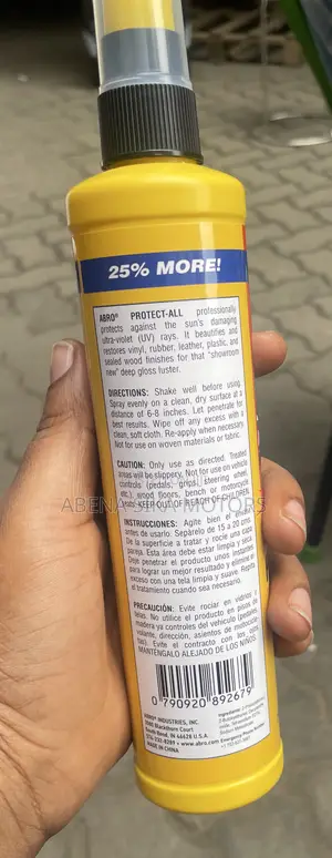 Original Abro Dashboard Cleaner