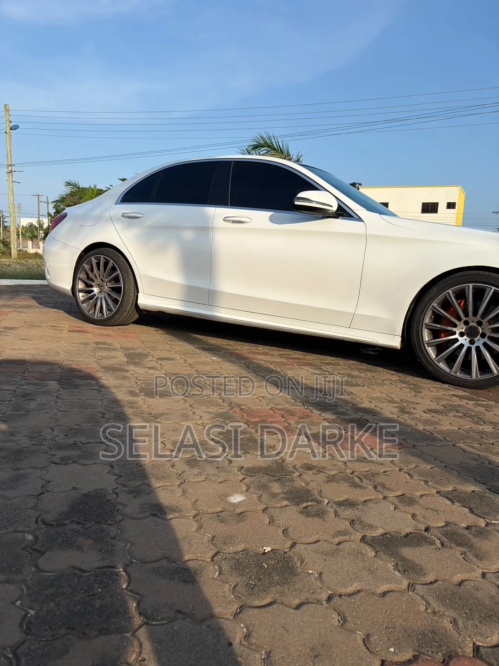 Mercedes-Benz C300 Luxury 4Matic Sedan AWD (2.0L 4cyl 7A) 2016 White