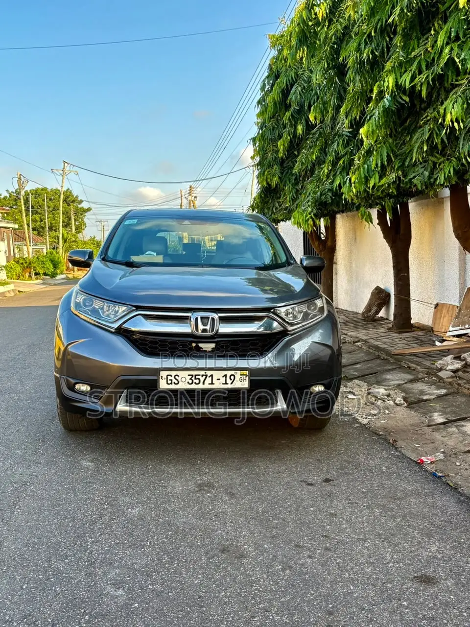 Honda CR-V Touring 4dr SUV AWD (1.5L 4cyl CVT) 2017 Gray
