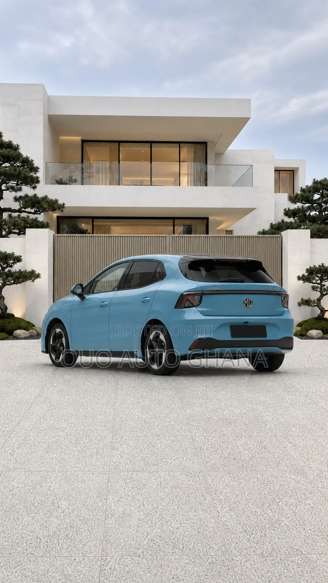 MG MG4 EV 2022 Blue