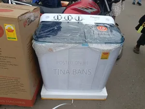 Binatone 7kg Semi Automatic Top Load Washing Machine