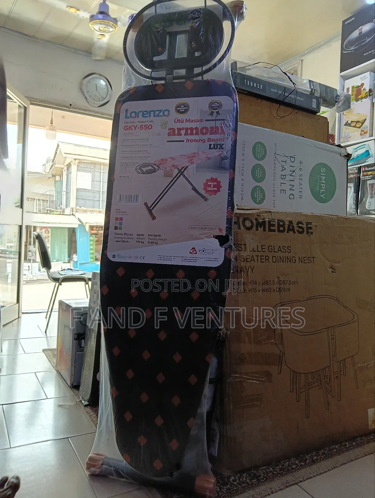 Ironing Board With Electric Socket - Turkey
