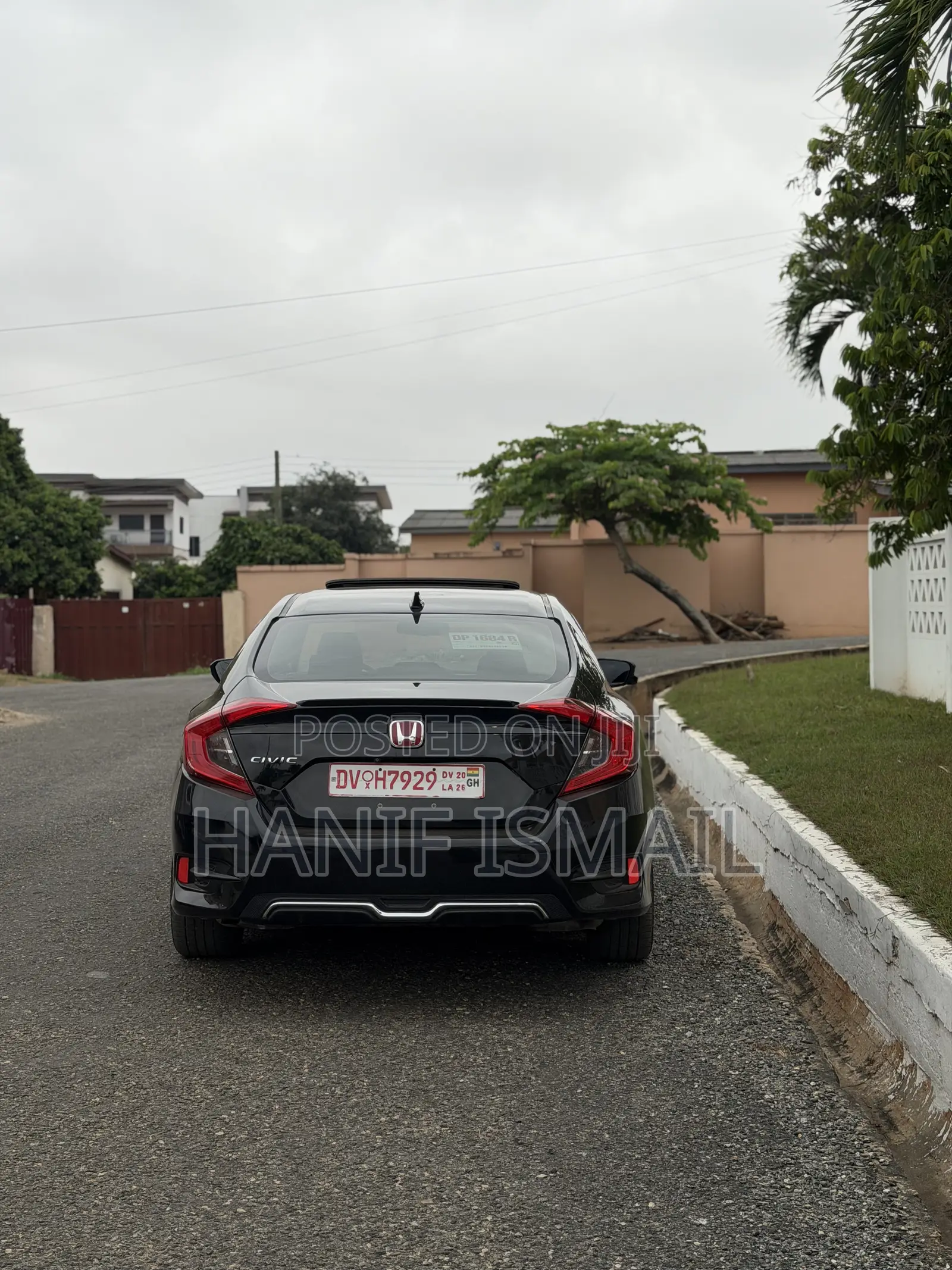Honda Civic EX-L 4dr Sedan (1.5L 4cyl) 2017 Black