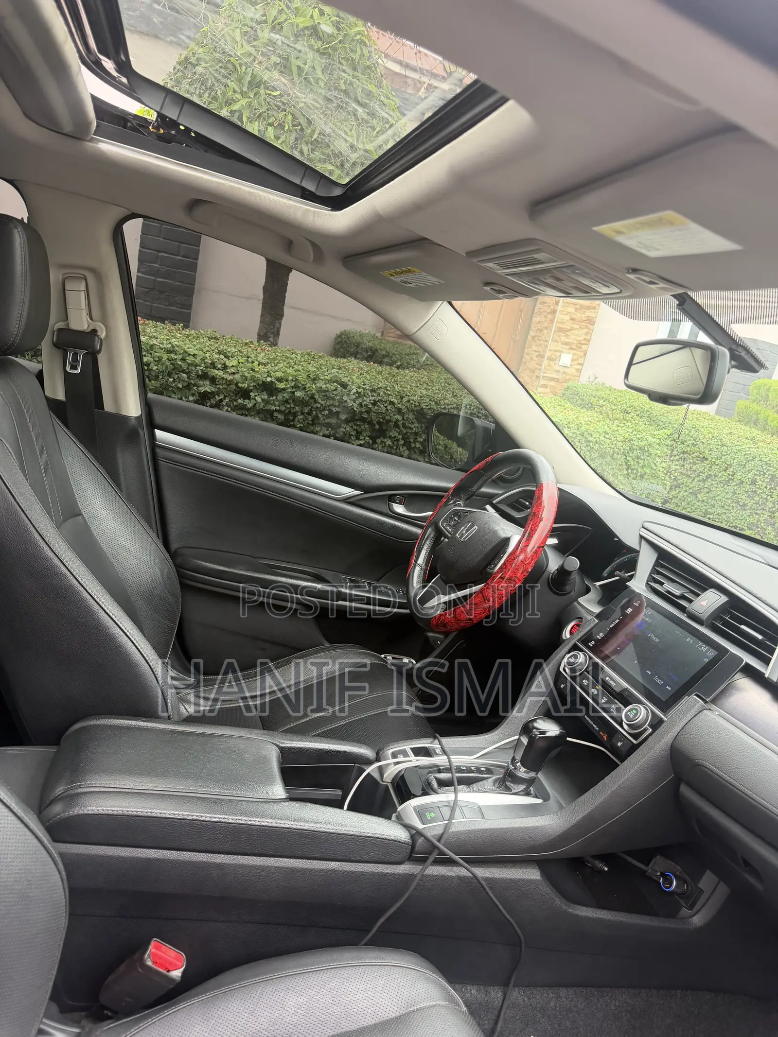 Honda Civic EX-L 4dr Sedan (1.5L 4cyl) 2017 Black