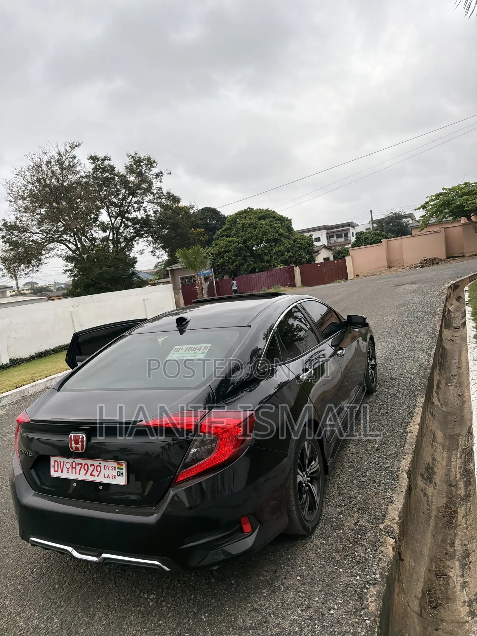 Honda Civic EX-L 4dr Sedan (1.5L 4cyl) 2017 Black