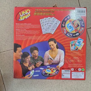 UNO Spin Card Game – Exciting Family Friends Board Game