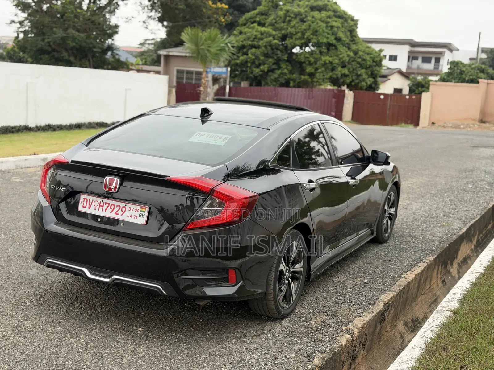 Honda Civic EX-L 4dr Sedan (1.5L 4cyl) 2017 Black