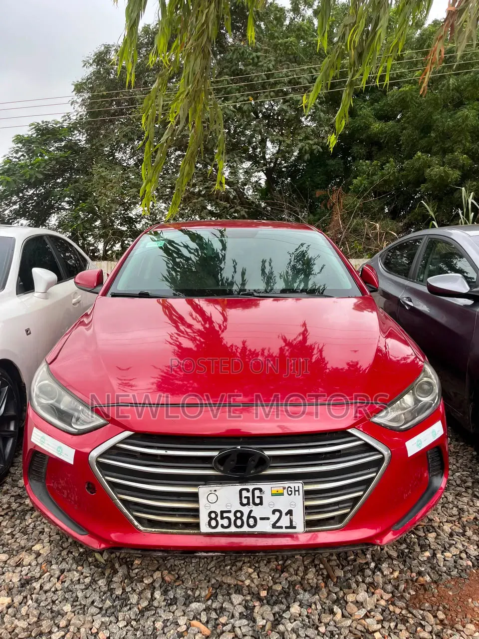 Hyundai Elantra 2017 Red