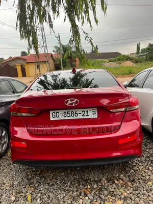 Hyundai Elantra 2017 Red