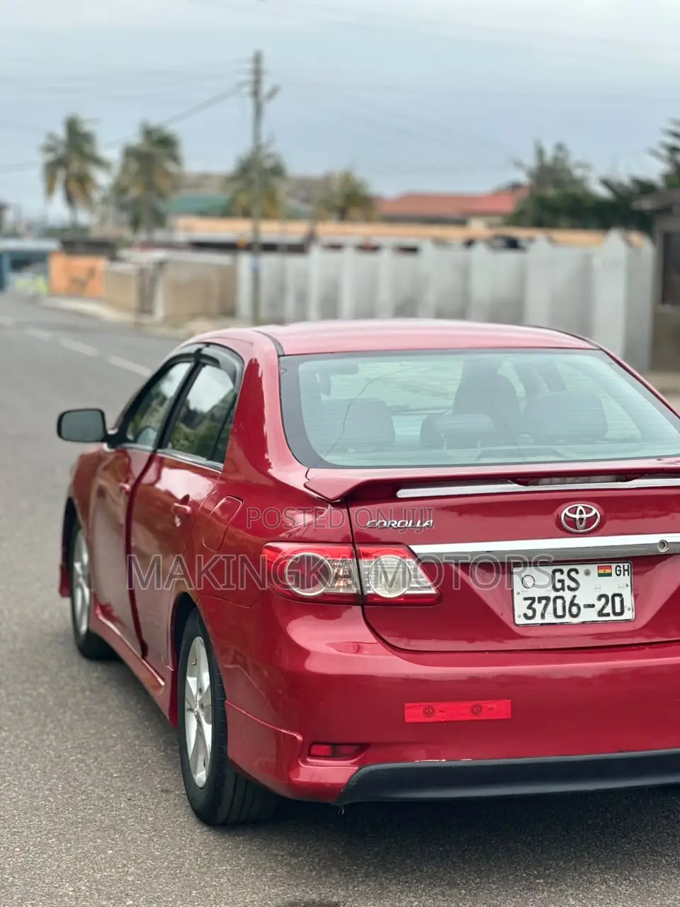 Toyota Corolla S 4dr Sedan (1.8L 4cyl 4A) 2013 Red