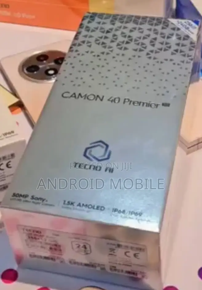New Tecno Camon 40 Premier 5G 256 GB Gray
