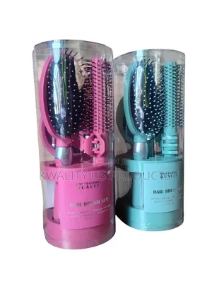 Professional Quality 5-Piece Hair Brush Set